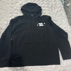 Black Hoodie with Logo